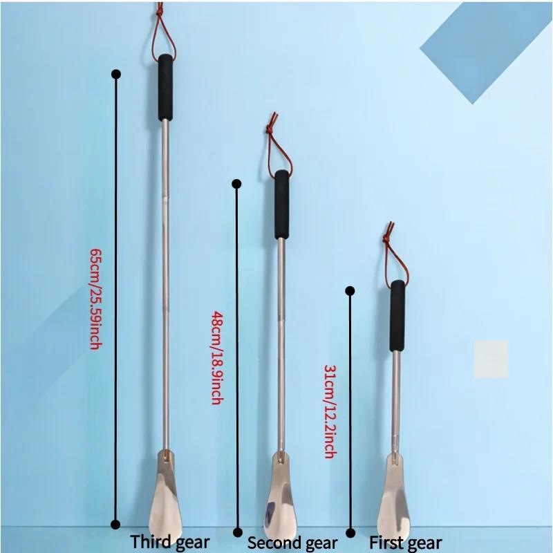 New Adjustable Telescopic Shoe Horn Long-Handled Shoe Remover for Seniors Pregnant Women Convenient Use
