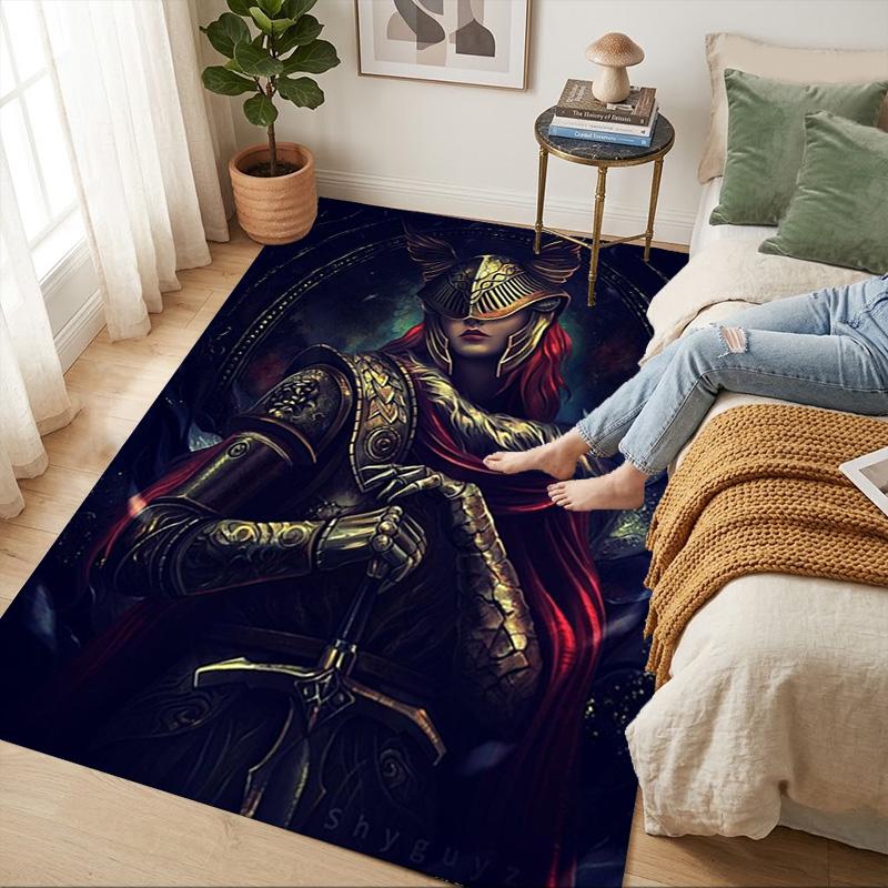 Knightly Armor Living Room Nonslip Area Rug Soft Carpet For Bedroom Game Playroom Sofa Office Home Decor Doormat Christmas Gift C9302472