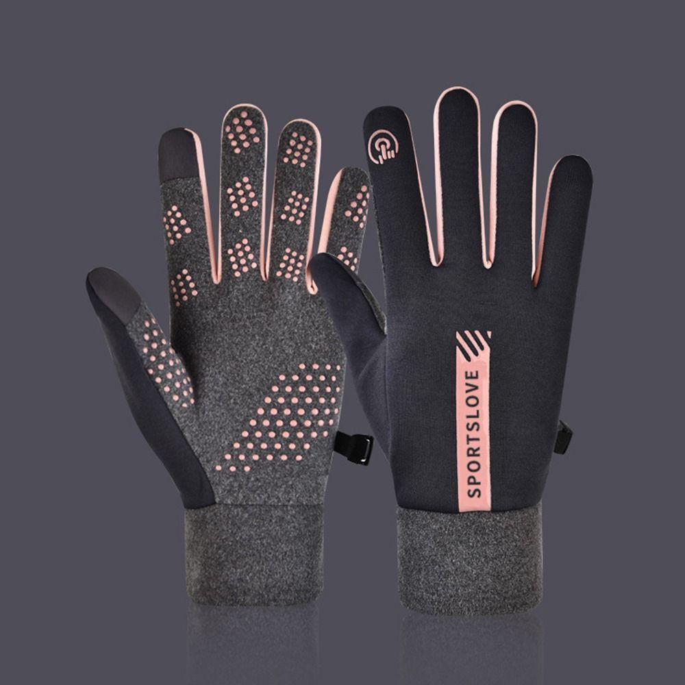 Gloves Bow Mitten Windproof Cycling Gloves Full Finger Gloves Anti-skid Mittens Protective Mittens