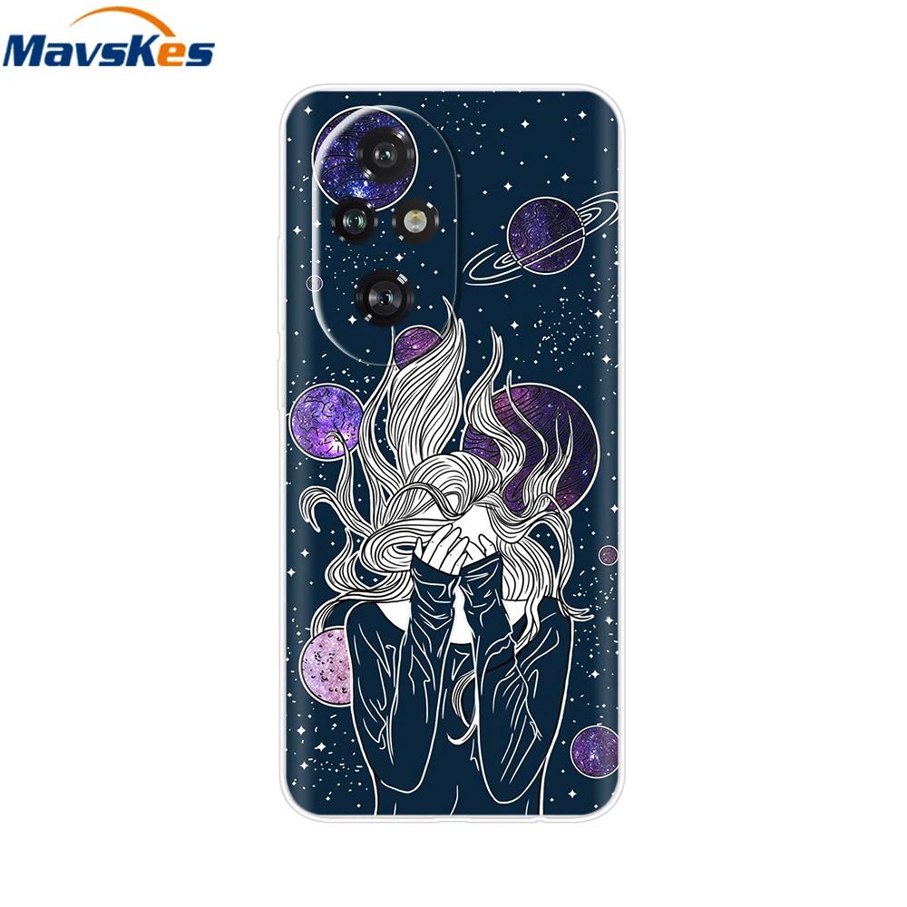 Für Honor 200 Hülle Niedliche Cartoon Silikon TPU Weiche Handyhüllen für Für Honor 200 Pro Honor200 Lite Transparente Capas Honor200