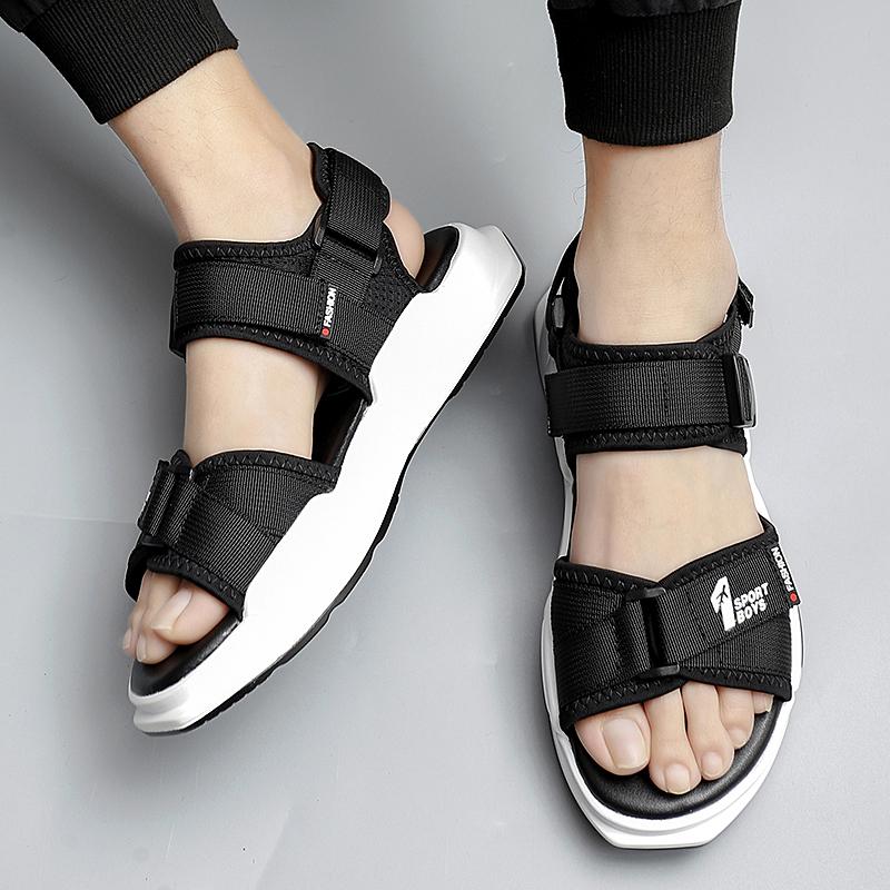 Fashion Brand Men's Sandals Outdoor Fashion Wholesale Summer Soft Soled Beach Shoes Men's New Flip-flops Casual Outwear Sandals