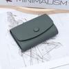 Fashion Short Style Genuine Leather Wallet Compact Size Large Capacity Coin Purse Simple Foldable Card Holder For Men and Women