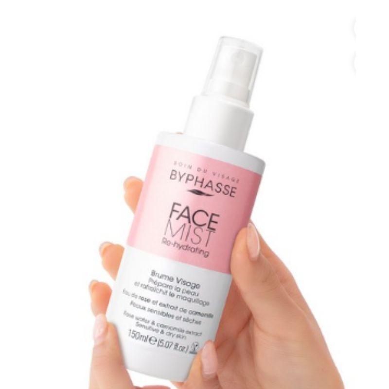 BY PHASSE Névoa Facial para Pele Sensível e Seca, 1 unidade, 150ml