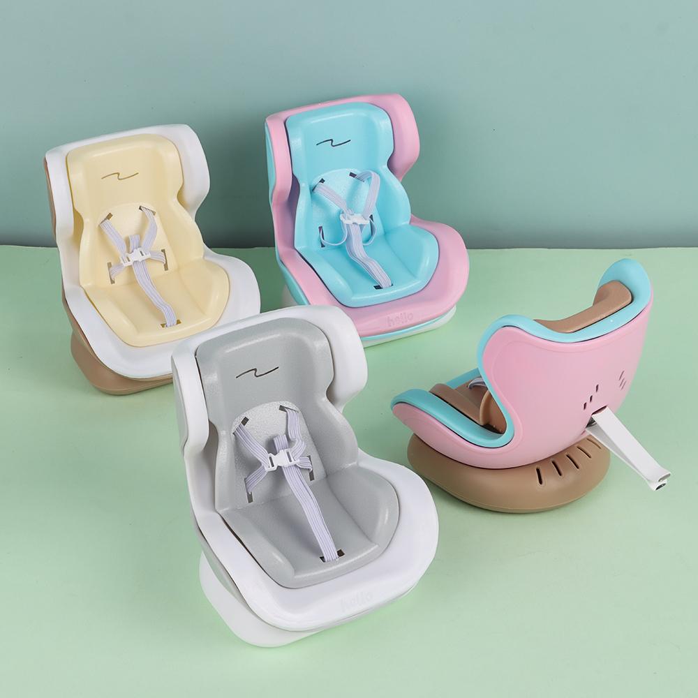 Plastic Car Doll Safety Seat Durable Car Air Exhaust Decoration Doll Car Seat  Car Interior Styling