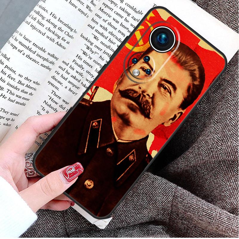 Soviet Union Leader Stalin Case For Honor Magic 8 5 6 7 Lite Honor 200 400 Pro 50 70 90 X9d X9b X9c X9a X8c X8b Win RT