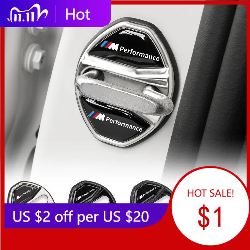 2025 Hot Car Door Lock Cover Anti-Rust Door Case Sticker Tools Accessories For BMW 1 3 5 Series X1 X4 X5 X7 G20 G38 F20 F39 F48