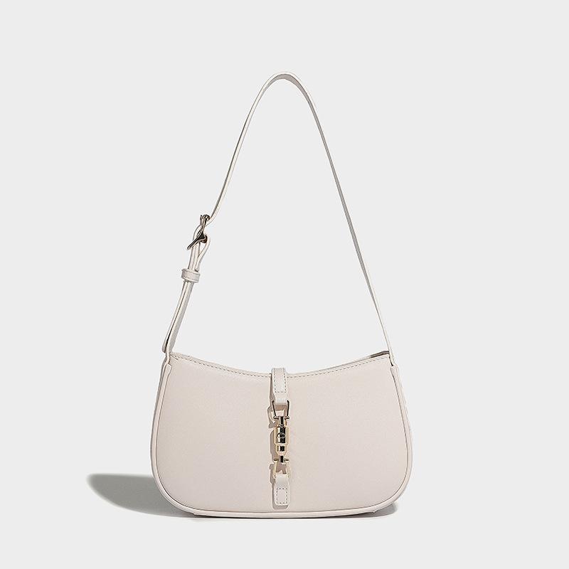 

Осінньо-зимовий новий дизайн 2024 року модна модна популярна універсальна сумка під пахвами на одне плече білий