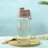 1500ml Large Capacity Plastic Water Bottle Portable Sport Travel Water Cup Tea Coffee Cup Kitchen Transparent