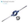 CoCud Die Stock Handle Set, 1/2-20 UNF Thread Die and Fits 26mm-38mm Outer Diameter M12-M16 Die Wrench Tool Kit, for Thread Cutting and Repair, 1 Set