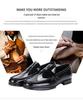 2024 Men's Fashion Shiny Leather Loafers - British Style Moccasins for Business and Casual Wear
