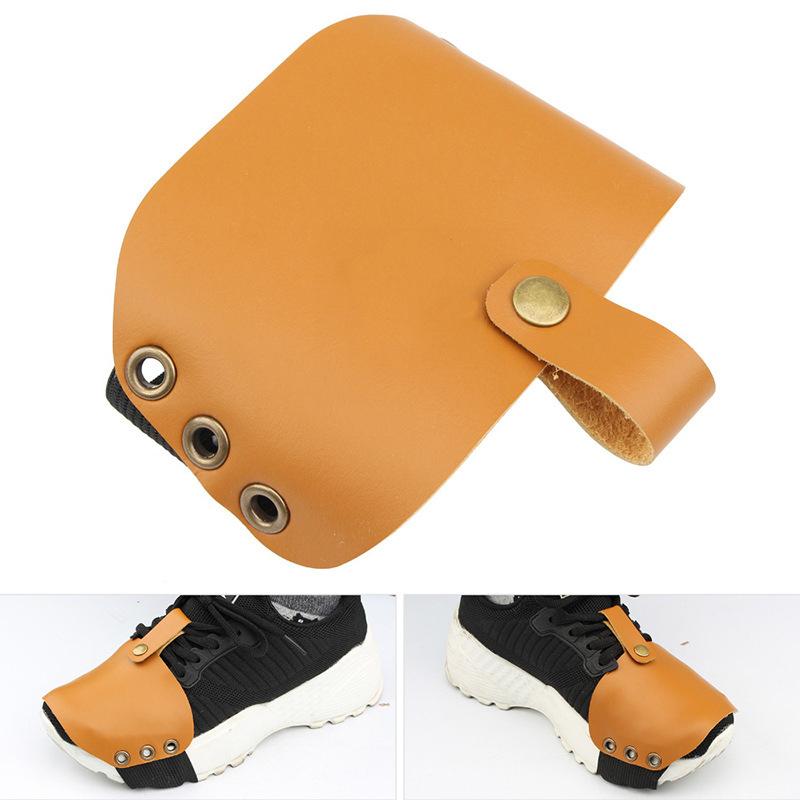 Universal Motorcycle Shoes Protective PU Leather Gear Shift Shoe Covers Boots Protector Cover Shifter Pad Case Motocross Racing