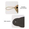 Sisal Cat Scratching Mat Cute Animal Shape Hanging Cat Scratch Mat Protect Your Furniture Vertical Cat Scratcher for Indoor Cats