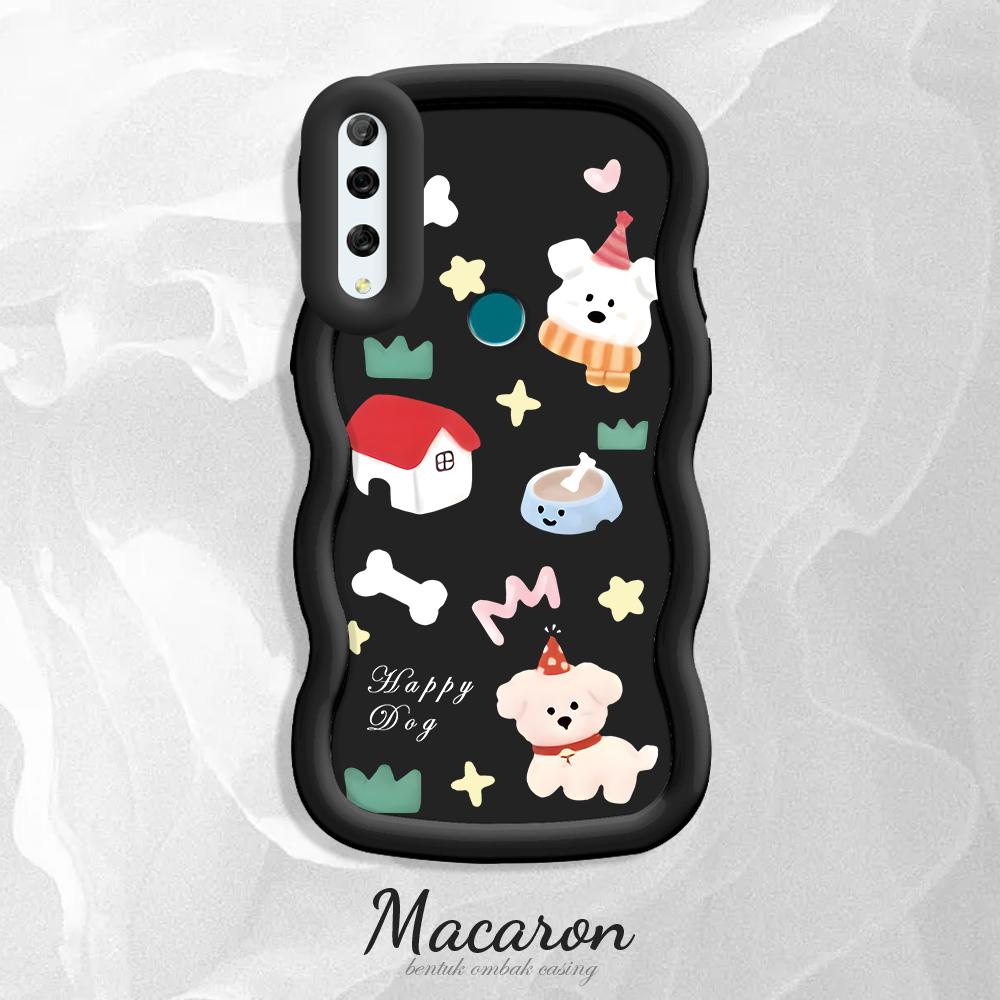 

Окрашенный узор Big Wave Edge Мягкий силиконовый материал Macaron чехол для телефона противоударный защитный резиновый чехол для iPhone Huawei Honor Infinix Tecno Tecno Spark 10 Pro чёрный