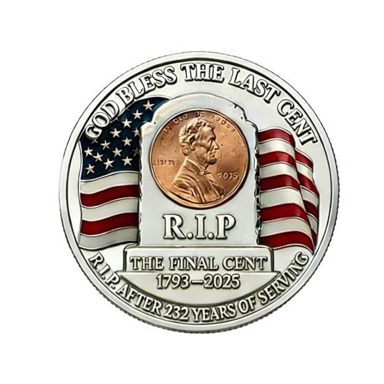 USA Utmaningsmynt Metall Dubbelsidig US Minnesmynt Samlarobjekt Minnessak för Samlare