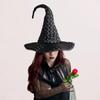 Halloween Wizard Hat Funny Witch Hat Witch Caps Wizard Costume Accessories for Masquerades Party Decor Cosplay Props