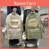 Minimalistischer Studentenrucksack aus Nylon mit bequemen Bogenträgern für die Oberstufe und das Studium