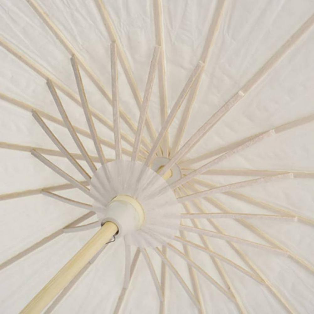 DIY Anniversary Handmade Long-handle Painting Supplies Dance Prop Photography Prop Paper Umbrella