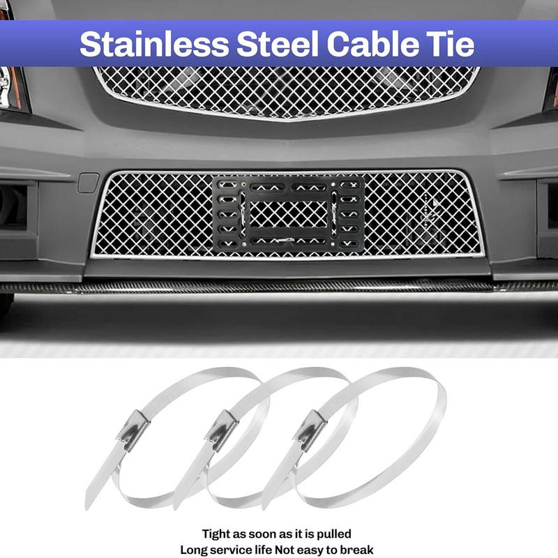 Sturdy Front License Plate Frame Car Registration Plate Holder Heavy Duty Car License Plate Bracket Vehicle Supplies