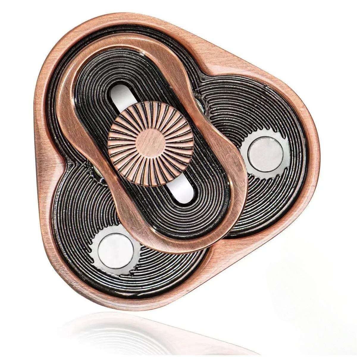 

Треугольный магнитный слайдер для взрослых EDC металлическая игрушка-фиджет ручной спиннер для аутизма сенсорные игрушки игрушки для снятия тревожности и стресса