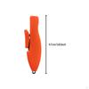 Retractable Fishing Scissors Line Cutter for Hiking Camping Climbing Yellow