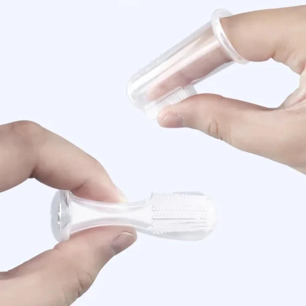 Teeth Cleaning For Dog Super Soft Finger Toothbrush Brush Clear Teeth Tool Cat Cleaning Pet Puppy Supplies Accessories