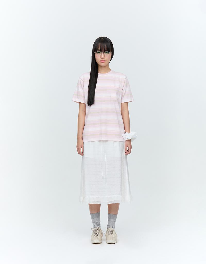 MMLG Varied Stripe Hf-T (Pink)