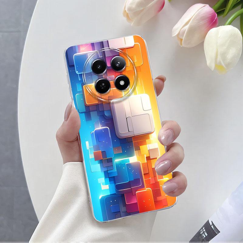 For Realme 12 13 12X 5G / 12 13 Pro Plus Case Luxury Phone Case For Realme13 13 Pro Plus 5G Clear Soft Silicone Protective Cover