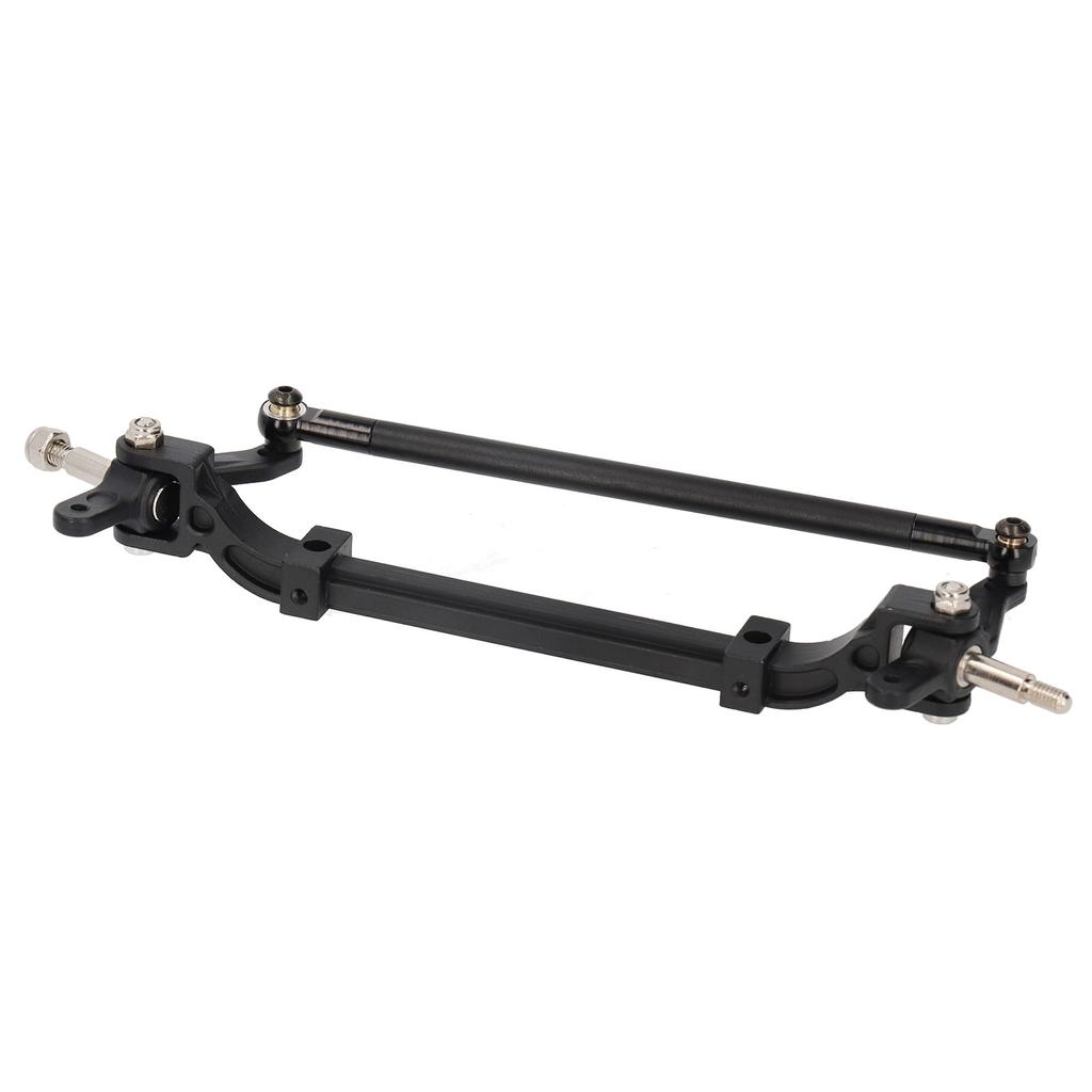 Front Axle Powerless Steering Rod Link Post for Tamiya 1 14 Series RC Car ModelBlack