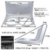 Negues Mazda Compatible Cup Holder Cover Matte Silver CX-5 [Type B]