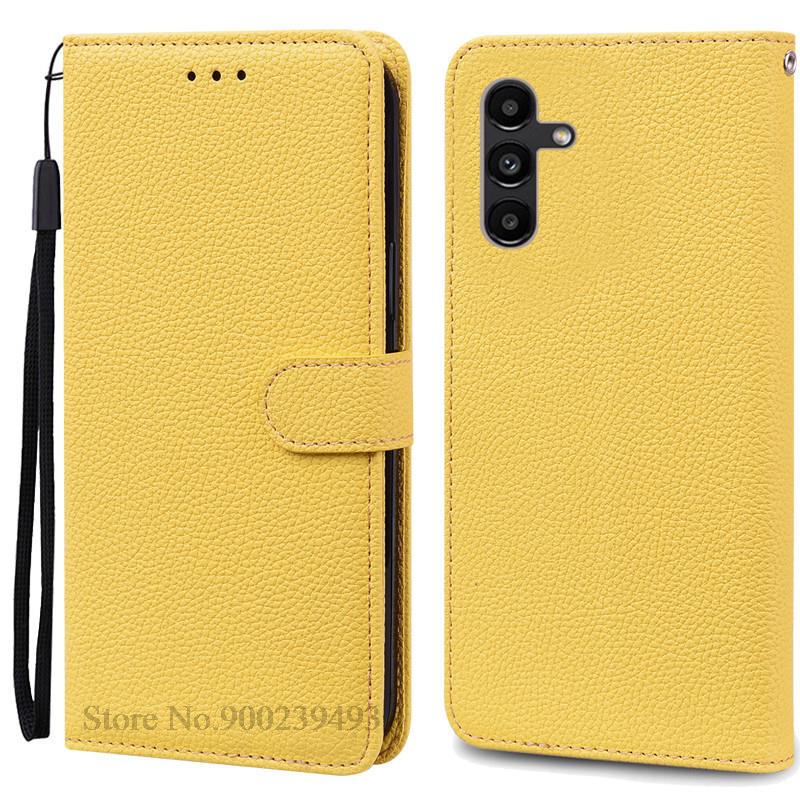 Pouzdro A04S Pro Samsung Galaxy A04s Pouzdro A047F Kožené Peněženkové Vyklápěcí Pouzdro Pro Samsung Galaxy A04S Pouzdro na Telefon Kryt Peněženky Fundas
