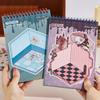 Guka 5.0 Slightly Thrilling Scenery Making Sticker Collection Book Halloween Gift Micro 3D Stereo Cottage Handmade Stickers