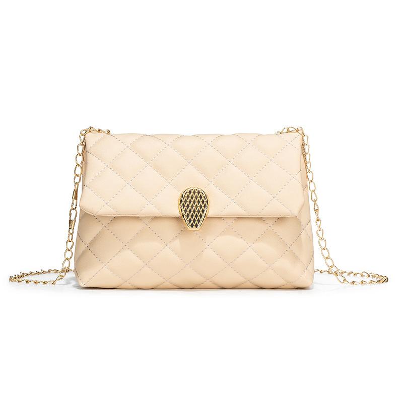 Women s Bag Chain Strap Bag Diamond Grid Women s Casual Versatile Niche Bag Texture Foreign Trade Shoulder Bag Women s Bag