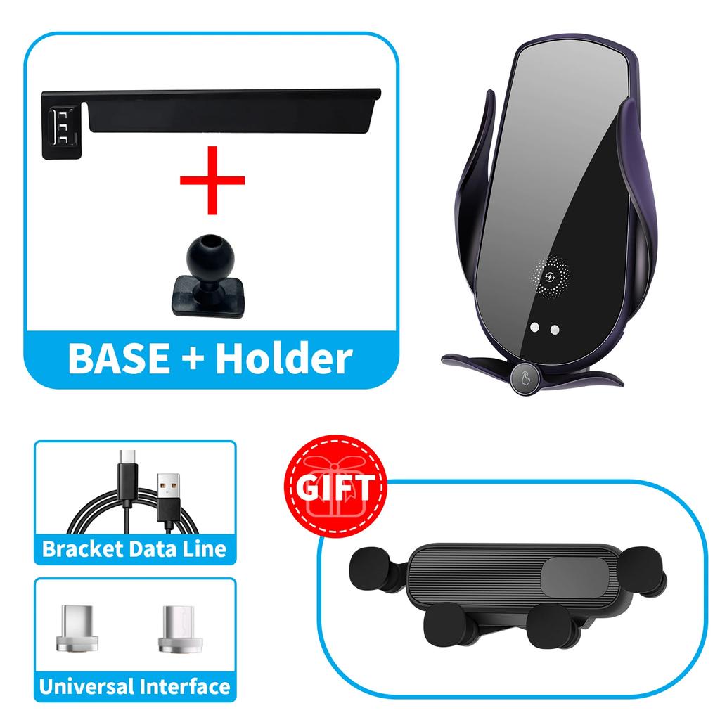 for BMW X7 2024 2025 G07 Car Phone Holder Screen Fixed Navigation Bracket Base Wireless Charging
