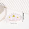 Retro Cartoon Coffee Croissant Rose Grab Clip Shark Clip At The Back Of The Head For Women Gift