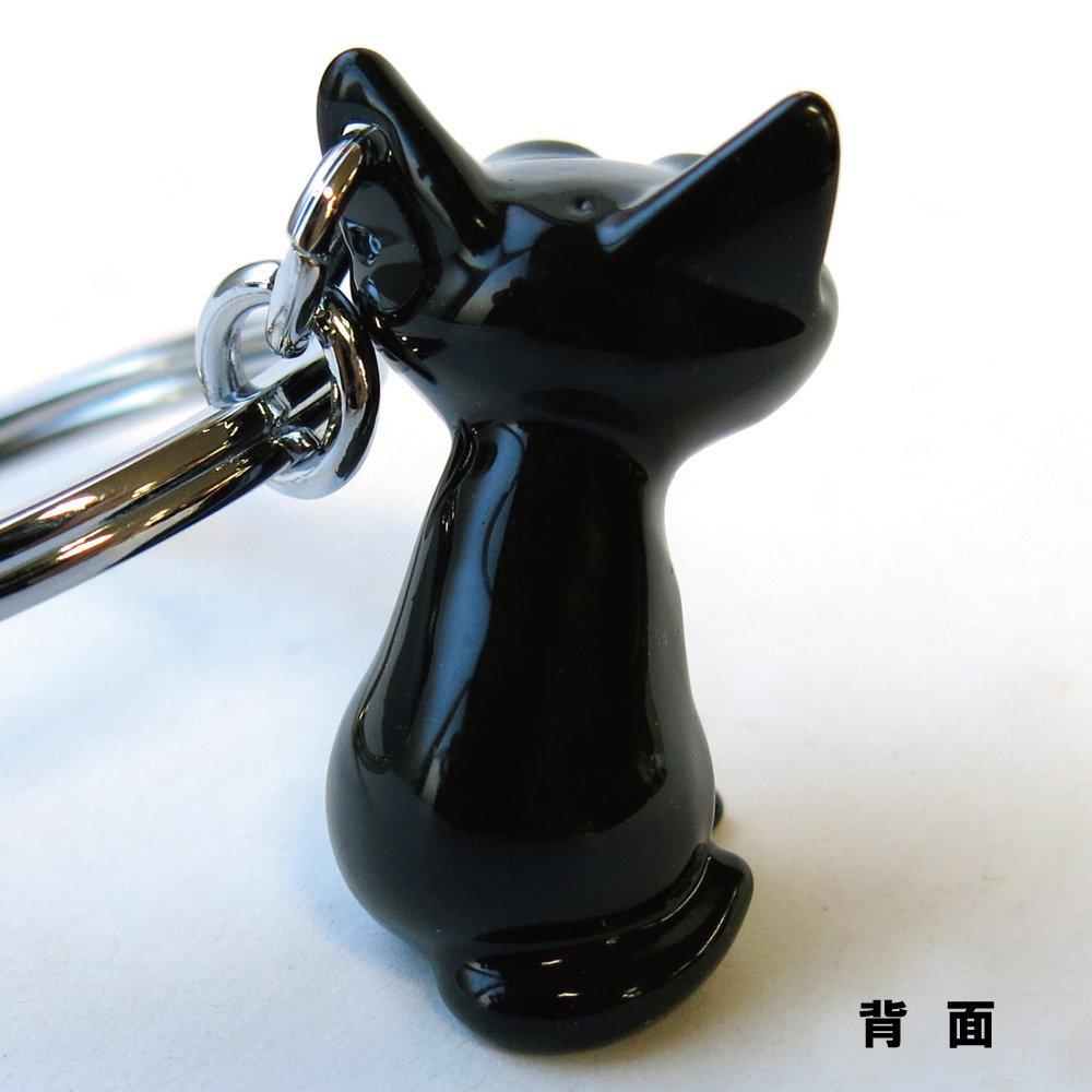 TROIKA (Troika) Black Cat Keyring Felix KR16-22/BK Black Cat Keychain Accessory Charm