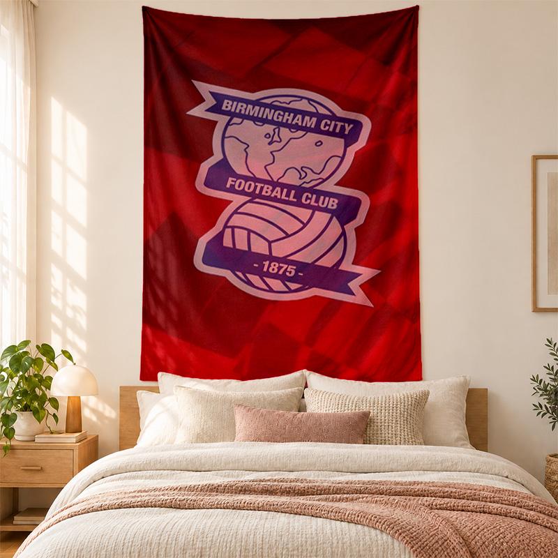 Birmingham City FC Tapestry Highquality for Decorating Living Room Bedroom Dorm Walls Ideal As Bedroom Wallart Orholiday Gift