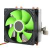 CPU Cooler Radiator Down Shot 4 Brass Heatpipe General Computer Fan (3pin without light)(Green )