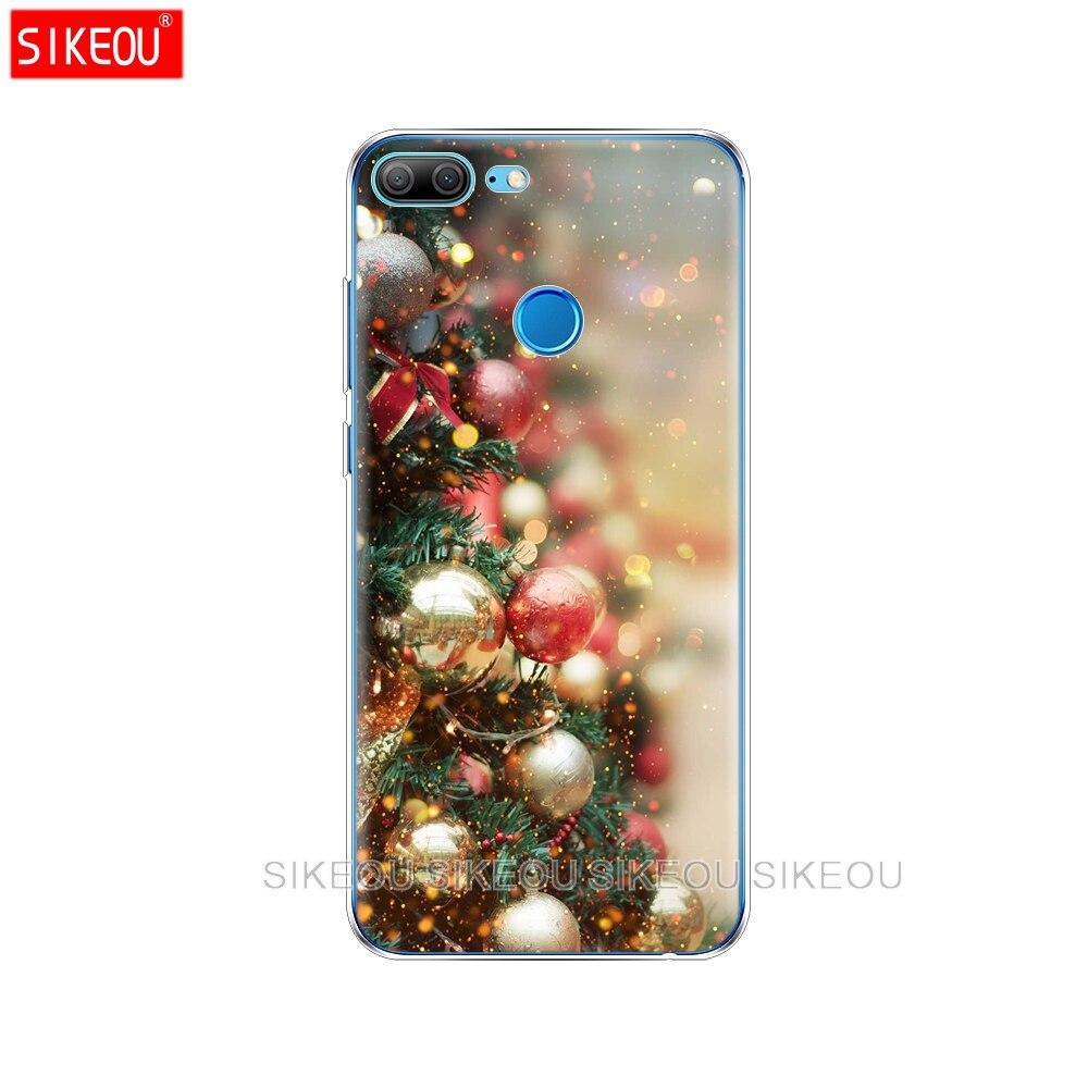 

Силиконовый чехол для телефона для Huawei Honor 10 V10 3c 4C 5c 5x 4A 6A 6C pro 6X 7X 6 7 8 9 LITE чехол Новый год с Рождеством honor 8