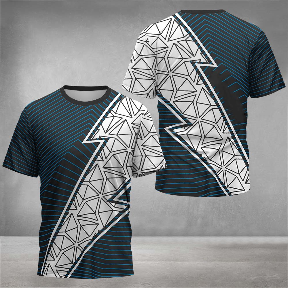 Badminton Tennis Sports Men's T Shirt Casual O-neck Loose Short Sleeve Tops Fashion 3D Print Gym T-shirt Man Outdoor Running Tee