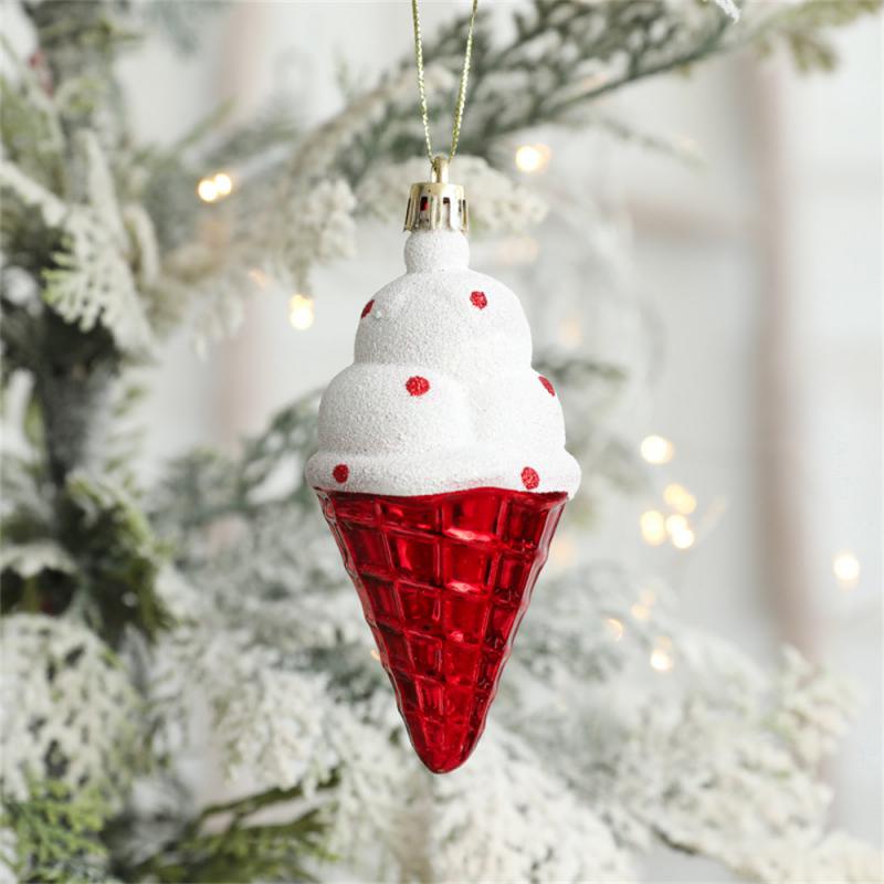 Santa Pendant High-quality Materials Beautifully Holiday Gifts Snowman Pendant Cartoon Design Bright Colors Holiday Accessories
