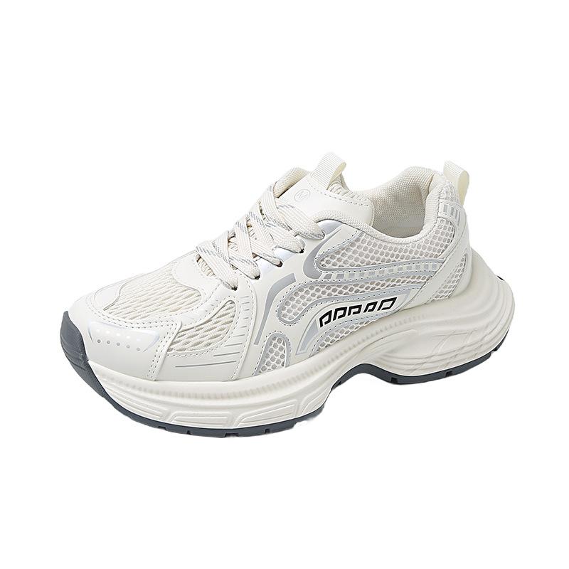 

ins Korean version 2025 new dad shoes women s spring student sports running shoes casual shoes platform height increase ZL813 35