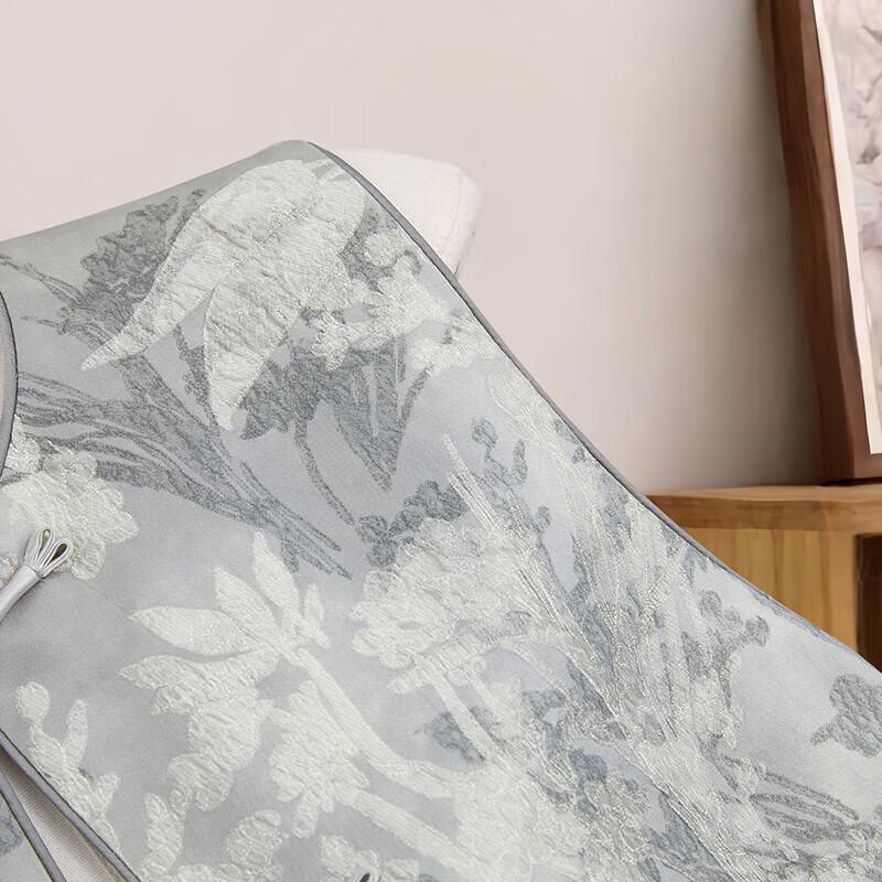 Women's New Chinese Style Embroidered Faux Fur Trim Warm Vest