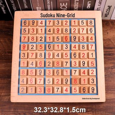 Wooden Sudoku Game for Kids