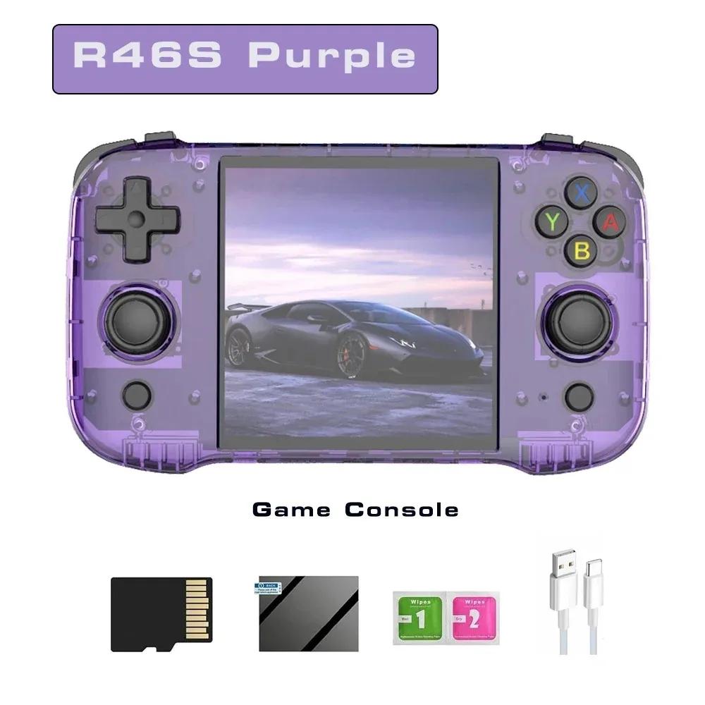 BOYHOM R46S Retro Handheld Game Console Linux System 4.0inch IPS Screen RK3566 Portable Handheld Video Player Best Children Gift