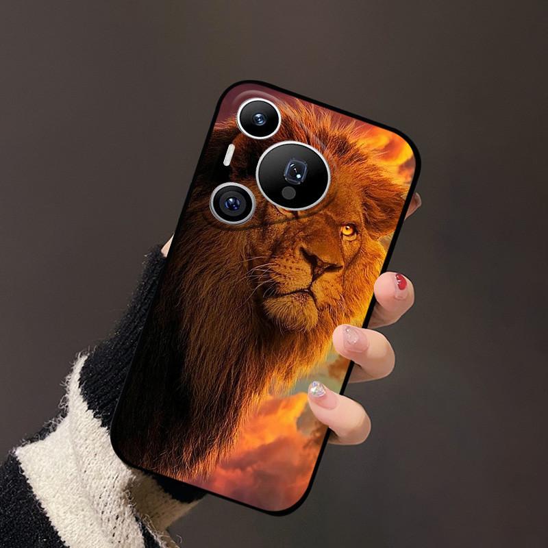 Für Huawei Pura 70 Hülle Schwarz Matt Niedlich Weich Silikon TPU Hüllen für Pura70 Pro Pura 70 Pro+ Plus Ultra Abdeckung Schutz Fundas