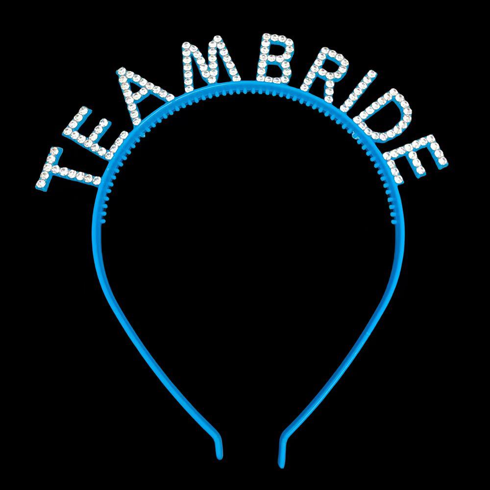 Team Bride Headband - Bridesmaid Letter Crown, Trendy Cross-Border Fashion