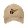 Javier Milei Profile with Afuera Chainsaw Baseball Cap Funny Hat New In Hat Ball Cap Sunscreen Unisex Luxury Brand Womens