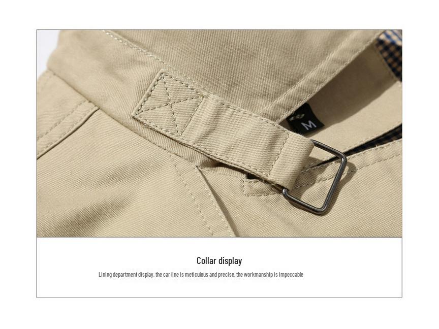 Pánská podzimní ležérní praná bunda střední délky