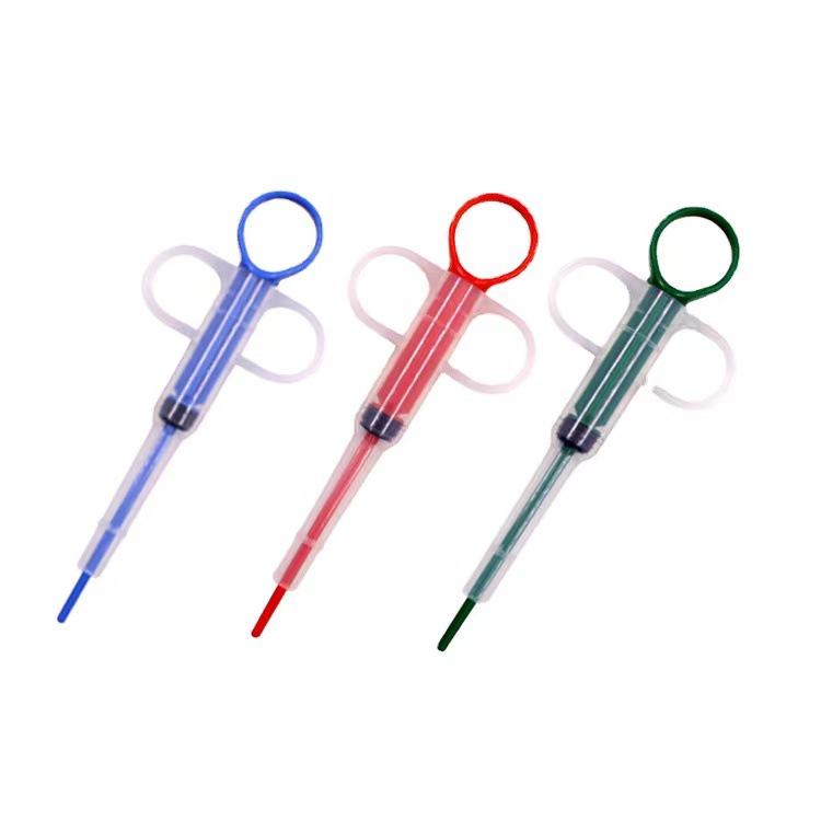 Push-Type Pet Medicine Feeder Syringe for Cats and Dogs
