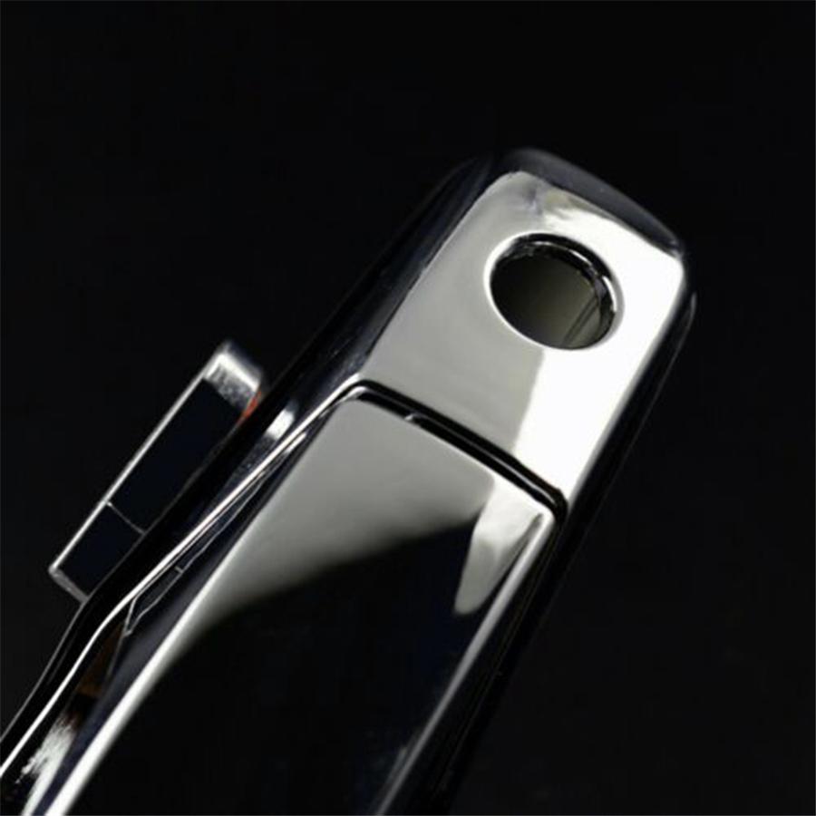 4PCS Door Handle Front Driver Left Side Fit For 2007-2013 Chevy GMC Cadillac Outside